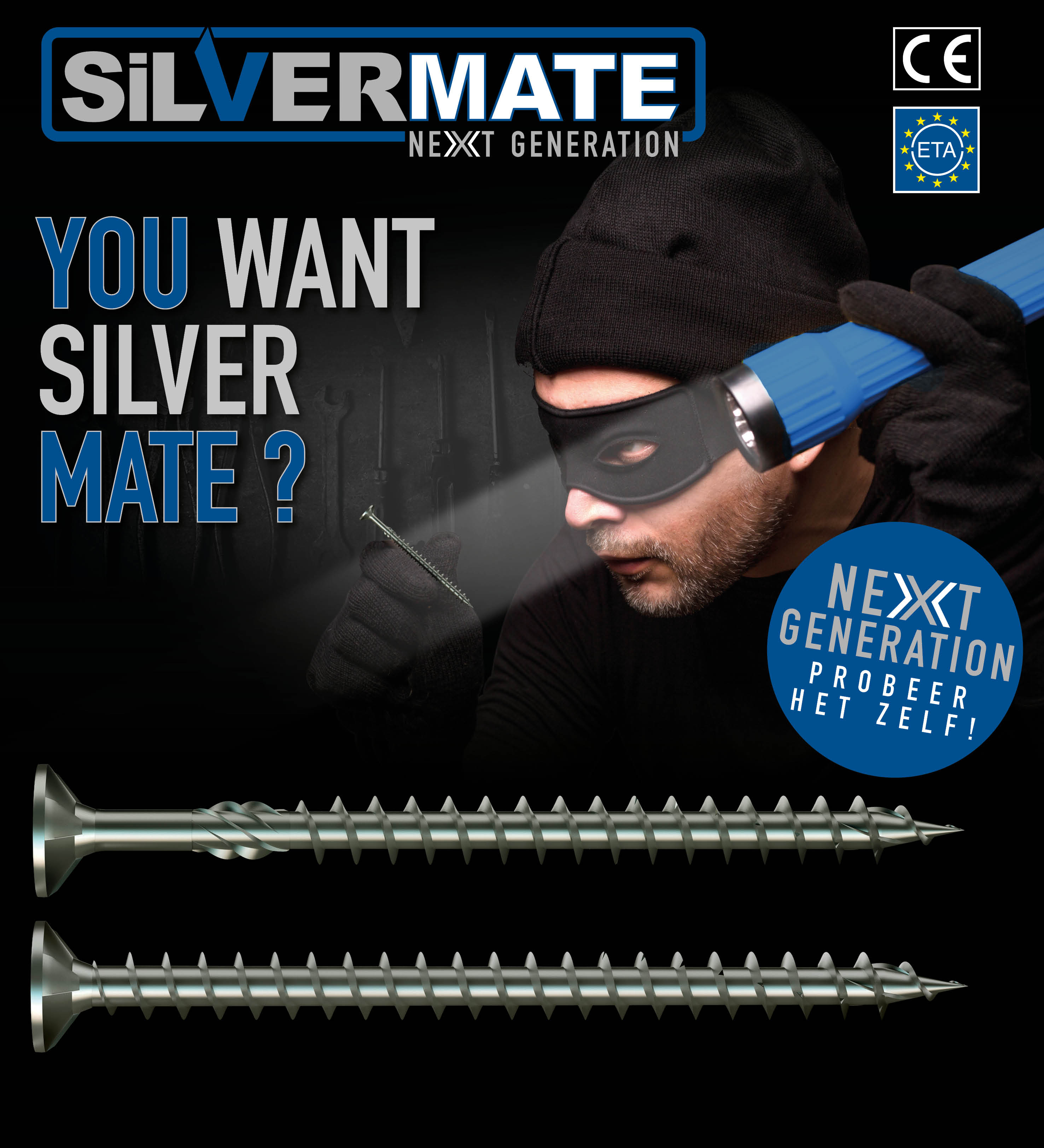 SilverMate screws
